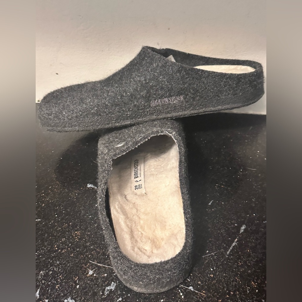 Birkenstock Zermatt Wool Clog Indoor Slippers Womens Size 39 US 8/8.5 - Picture 6 of 9
